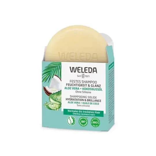 Weleda Shampooing Solide Hydratation & Brillance 50 g