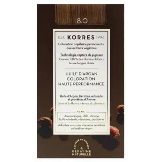 Korres Coloration Permanente Huile d'Argan