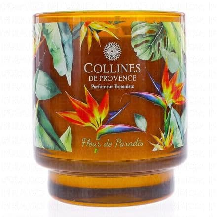 COLLINES DE PROVENCE Bougie parfumée Fleur de Paradis 220g